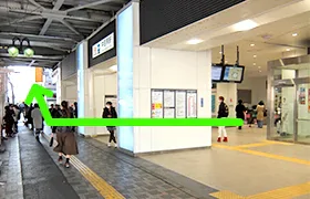 Step1.中目黒駅正面改札